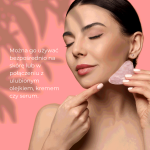 GUA SHA KWARCOWY KAMIEŃ DO MASAŻU TWARZY