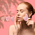 GUA SHA KWARCOWY KAMIEŃ DO MASAŻU TWARZY